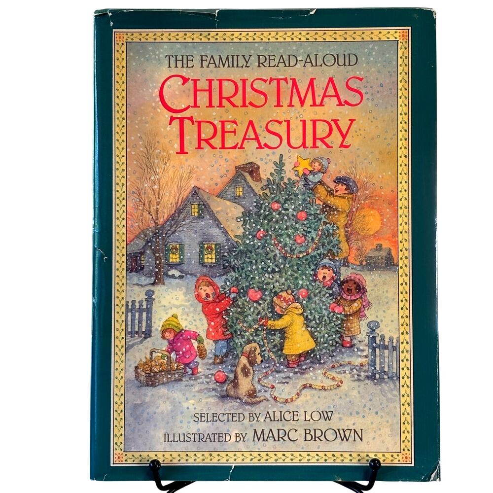 VTG 1989 First Ed., Family Read-Aloud Christmas Treasury, Illust. by Marc Brown